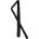 HUGO 10262225 6 cm tie - Black (Black)
