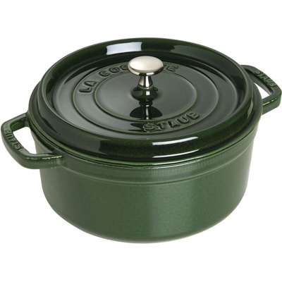 Staub Cocotte hrniec okrúhly 24 cm 3,8 l bazalka
