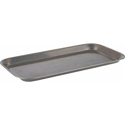 APS Vintage Servírovací tác starožitný nerezový vzhled 26x13,5cm
