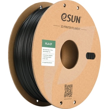 eSUN PLA-CF Black - 1, 75 mm / 1000 g (PLA-CF175B1P1)