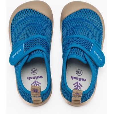 Milash sieťované barefoot tenisky FUN Shoes ALL ROAD deep blue