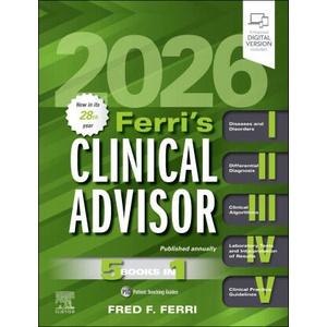 Ferri's Clinical Advisor 2026 | Fred F. Ferri (ISBN: 9780443117237)