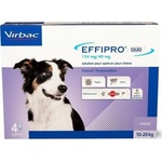 Virbac Effipro DUO Spot-on M - Пипета за кучета 10-20 кг (Срещу бълхи, кърлежи, яйца и ларви)