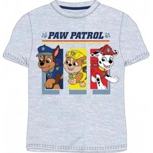 SpinMaster chlapecké tričko s krátkým rukávem Tlapková Patrola / Paw Patrol šedé