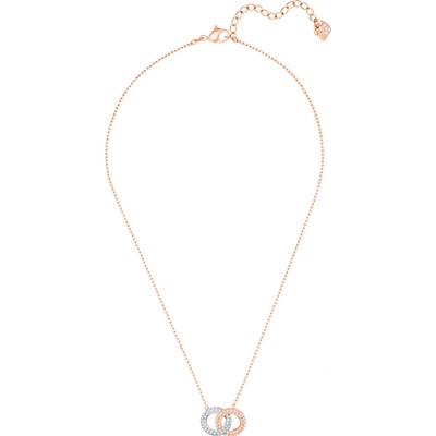 Swarovski Elegantný bicolor náhrdelník s kryštálmi stone 5414999