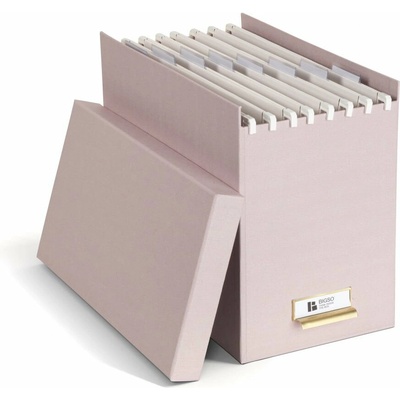 Bigso Johan Restore Paper Laminate organizér růžová/světlá