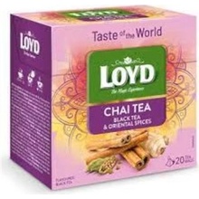 Loyd Pyramid Chai Tea black tea & orientální koření 20 x 1,8 g