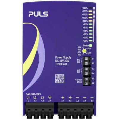 PULS sieťový zdroj na montážnu lištu (DIN lištu), 48 V/DC, 20 A, 960 W, výstupy 1 x