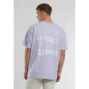 Urban Classics Мъжка тениска в лилаво Urban Classics UC Weavy OversizedUB-TB7552-00145 - Лилав, размер M