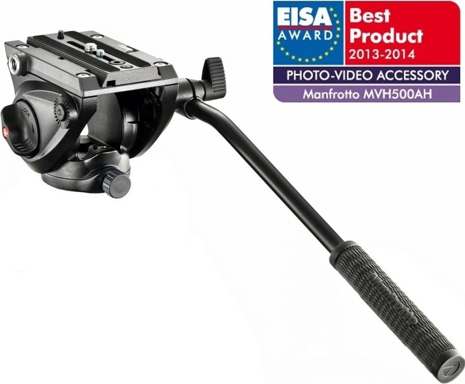 Carbon Tripod Manfrotto MVH500AH Fluid Video Head With Flat Base