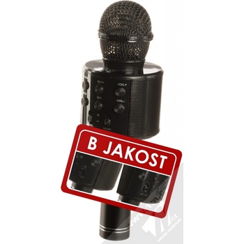 Respelen Karaoke bluetooth mikrofon WS 858 Černá