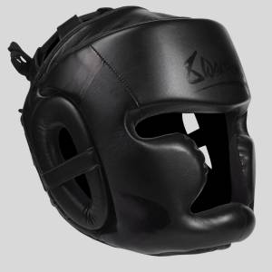 8Weapons Каска за Бокс 8 Weapons Unlimited Black/Black - S/M