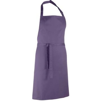Premier Workwear Klasická zástěra za krk PR150 Purple Pantone 269 72x86cm