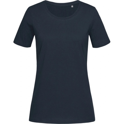 Stedman Tričko Crew Neck T Lux krátký rukáv dámské COT-05760005800 Modrá Midnight