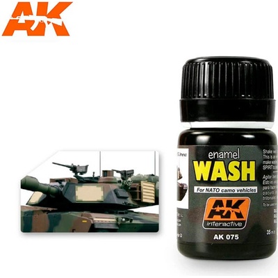 AK-Interactive AK075 WASH FOR NATO VEHICLES 35ml