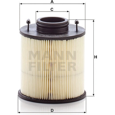 Filter močoviny MANN-FILTER U 620/4 Y KIT (U620/4YKIT)