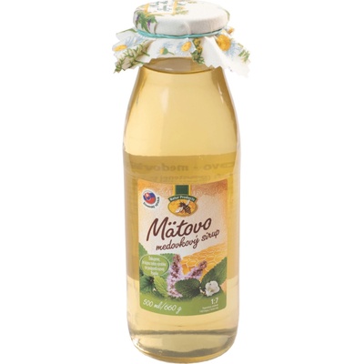 Natur Products Mätovo-medovkový sirup s medom 0,5 l