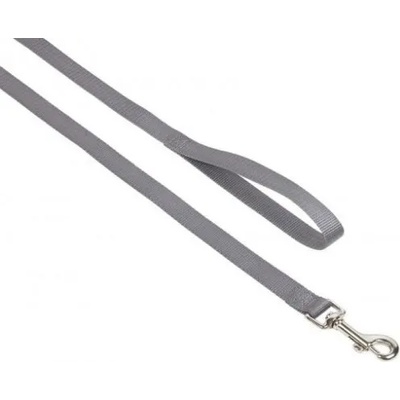 Nobby Повод за куче Classic дължина 120 см дебелина 15 мм сив 73159-42