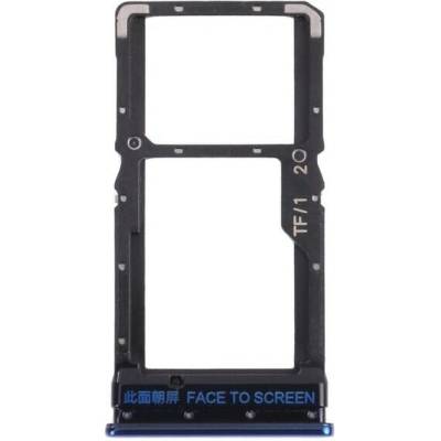 Zásobník na SIM a SD kartu Xiaomi Poco X3 Pro modrý