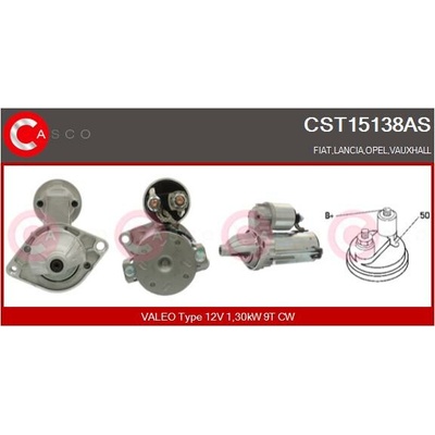 CASCO Štartér CST15138AS