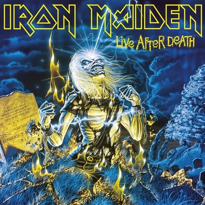 Iron Maiden - Live After Death (Anniversary/Limited Edition) (RSD 2025) (Blue/Yellow Coloured) (180 g) (2 LP) (5021732543905)