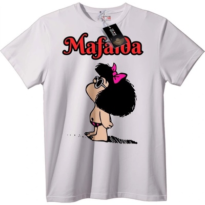 NOONEBRAND Тениска Mafalda - 2XL, Black