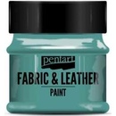 Farba na kožu a textil PENTART 50 ml tyrkysovo zelená