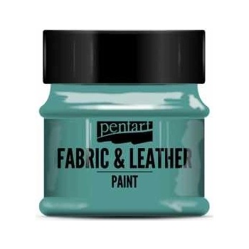 Farba na kožu a textil PENTART 50 ml tyrkysovo zelená