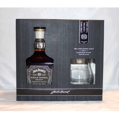 Jack Daniel's Single Barrel 0,7l 45% (dárkové balení 1 sklenička)