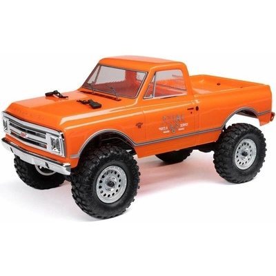 Axial RC auto SCX24 Chevrolet C10 1967 4WD RTR oranžová 1:24