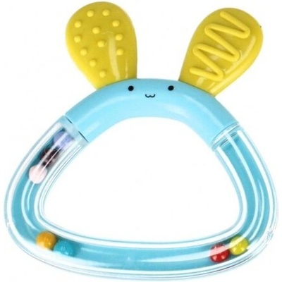 Bam Bam Бебешка дрънкалка Bam Bam - Зайче, синя (515069)