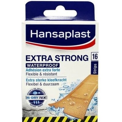 Hansaplast Extra Strong - vodeodolné náplaste 16 ks