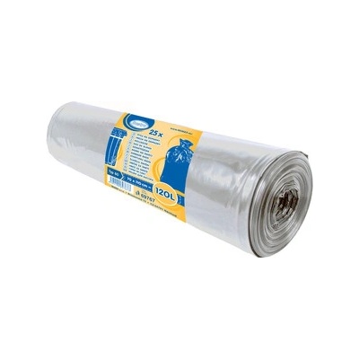 Pytel na odpadky (LDPE) transparentní 70 x 110 cm 120 L%