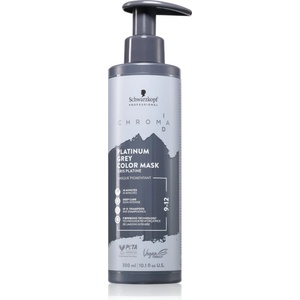 Schwarzkopf Chroma ID Color Mask Интензивна възстановяваща цветна маска За коса цвят 9-12 Platinum Grey 300ml