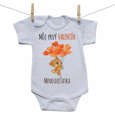Boodyy Body s krátkym rukávom Môj prvý Valentín