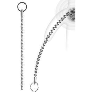 SuperLove Stainless Steel Urethral Sound Bendable Beads 8mm
