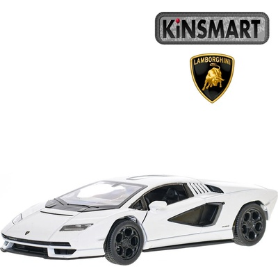 Kinsmart Lamborghini Countach LPI 800-4 bílé 1:38