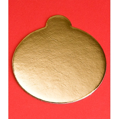 Podložka papír zlatá minidezert prům.8cm (kulatá) 200 ks/bal – Zboží Dáma