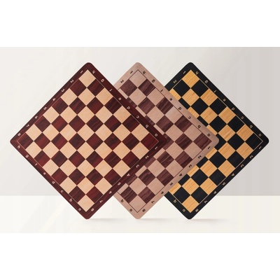 Šachovnice Sunrise Chess & Games Svinovací šachovnice č. 6 (51 cm), protiskluzová spodní strana MAHAGON – Zboží Dáma