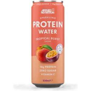 Applied Nutrition Sparkling Protein Water Ready-To-Drink Sugar-Free Can | 10g Hydrolysed Collagen Peptides [330 мл] Тропически Плодове