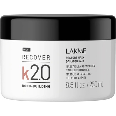 Lakmé K2.0 Маска с биомиметични пептиди за молекулярно възстановяване, 250 ml