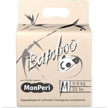 MONPERI Bamboo eko M 5-8 kg 21 ks