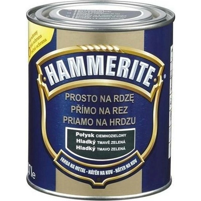 Hammerite přímo na rez hladký 0,25L černý černý
