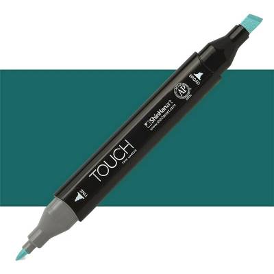 Lihová fixa TOUCH oboustranná Fine & Chisel, Forest green (BG50)