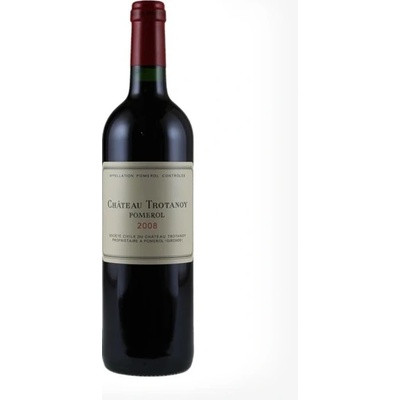 Château Trotanoy Cuvée suché červené 2008 14% 0,75 l (čistá fľaša)