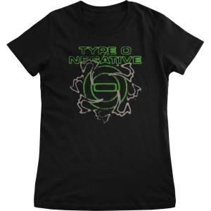 Type O Negative O Logo Black M Дамски Риза (WMX-5-TON010-BK-M)