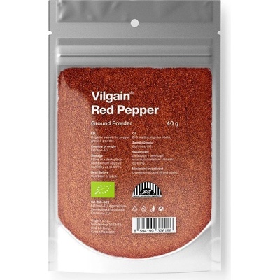 Vilgain Paprika mletá BIO Sladká 40 g