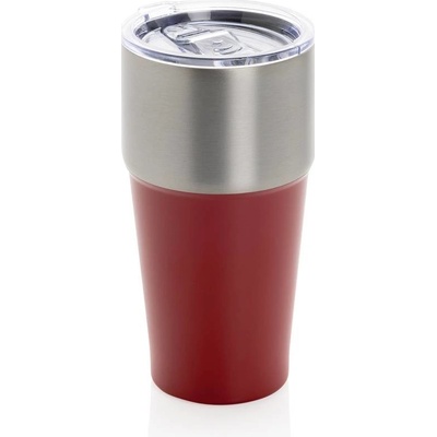 Fluid Termohrnček 500 ml z RCS recyklovanej ocele červená