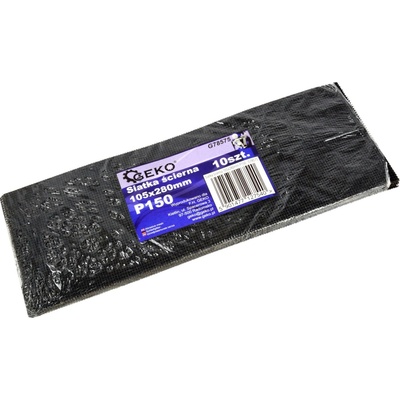 GEKO G78575 Brúsna sieťovina sieťka brúsenie 105x280mm 10ks P150