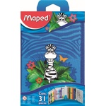 Maped Несесер с пособия Maped Tatoo - Jungle, 1 цип (967814)
